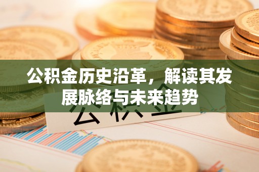 齐河公积金历史沿革，解读其发展脉络与未来趋势