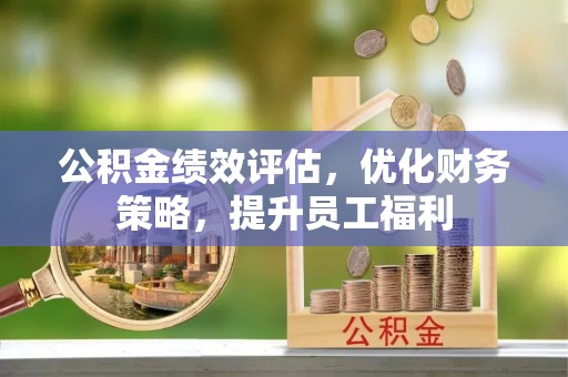 齐河公积金绩效评估，优化财务策略，提升员工福利