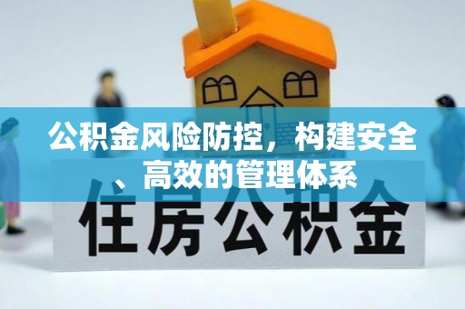 齐河公积金风险防控，构建安全、高效的管理体系