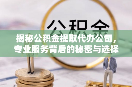 齐河揭秘公积金提取代办公司，专业服务背后的秘密与选择指南