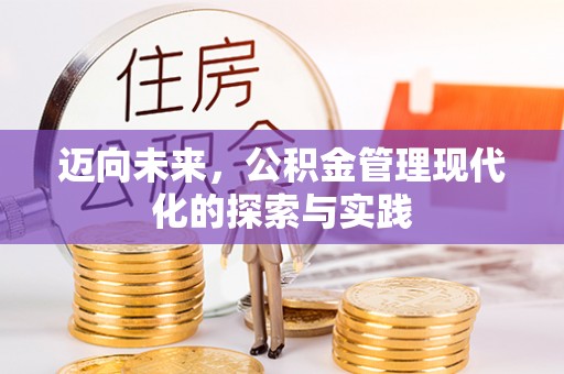 齐河迈向未来，公积金管理现代化的探索与实践