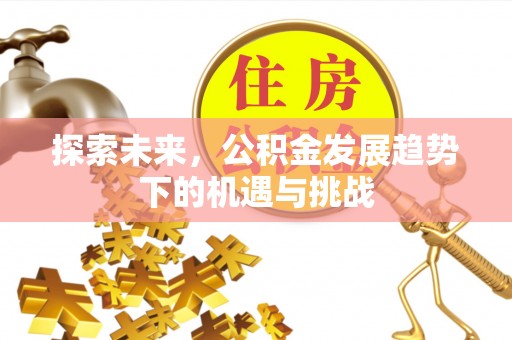 齐河探索未来，公积金发展趋势下的机遇与挑战