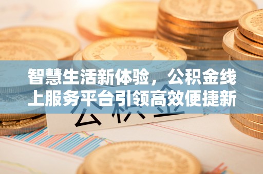 齐河智慧生活新体验，公积金线上服务平台引领高效便捷新时代