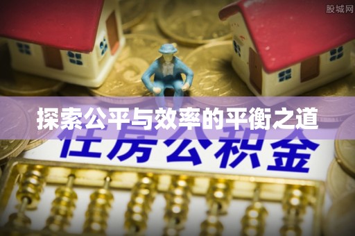 齐河探索公平与效率的平衡之道